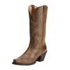 Ariat® Women's "Round Up D Toe Wingtip" Western Boots - Sandstorm