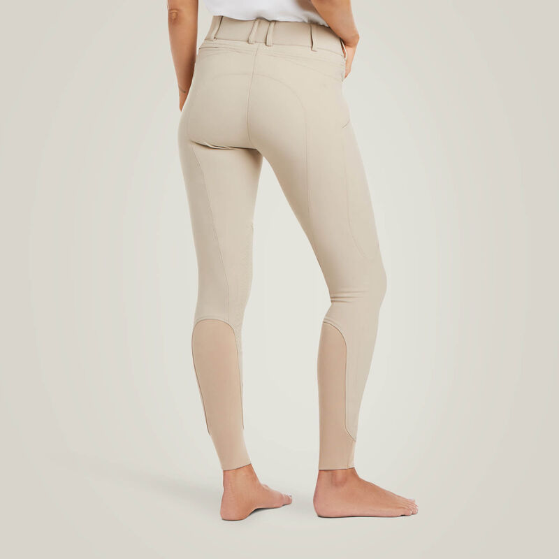 Ariat® Women's "Prelude" Knee Patch Breeches - Olympia Tan