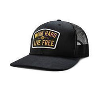 Ariat Men's Work Cap Hard Patch Black