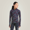 Ariat® Youth "Lowell 2.0" 1/4 Zip Long Sleeve Shirt