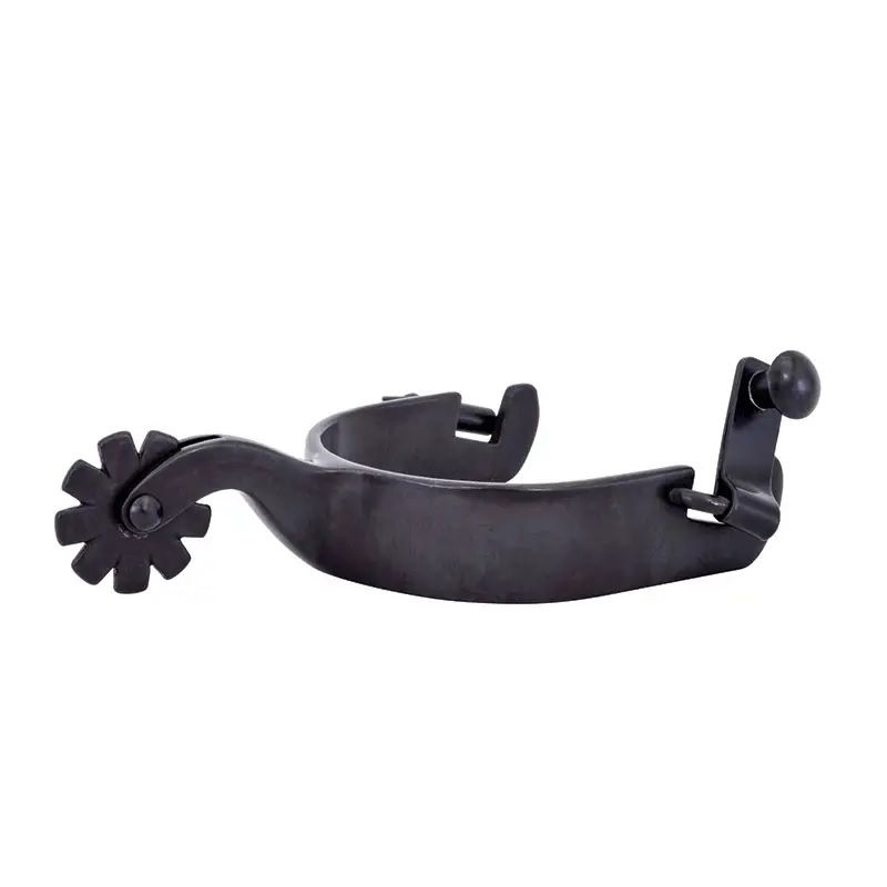Black Steel Reining Spur