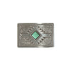 Blazin Roxx Rectangle w/ Turquoise Stone Buckle