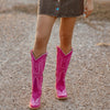 Ariat® Women's "Casanova" Western Boots - Haute Pink Suede