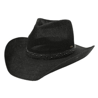 Modinno® Knit Cowboy Hat with Pearl & Rhinestone Hat Band