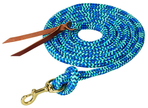 Lead Rope for Horse - Tie Rope in Various Stylish Designs, Lead Lead, Tie  Rope Pony, Donkey, Goat (1x Turquoise + 1x Purple) : : Pet  Supplies