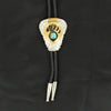 Double S Bolo Tie - Bear Claw