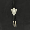 Double S Bolo Tie - Arrowhead Coin