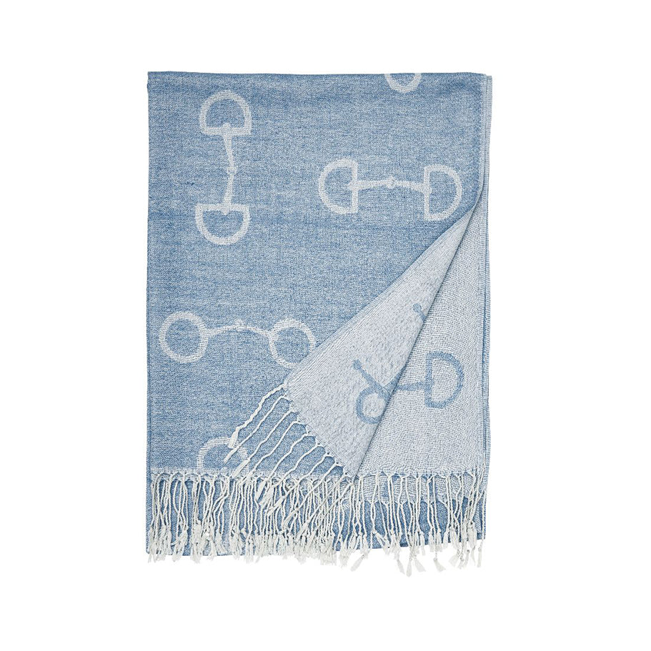 AWST "Lila" Snaffle Bit Pashmina Scarf