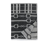 AWST Int’l Acrylic Cashmere Snaffle Bit Plaid Scarf/Shawl