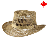 Gambler Straw Western Hat