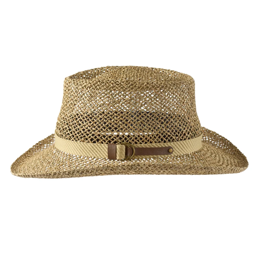 Gambler Straw Western Hat