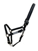 Nylon Halter w/Breakaway Leather Crown