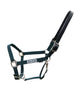 Nylon Halter w/Breakaway Leather Crown