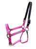 Nylon Halter w/Breakaway Leather Crown