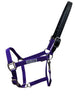 Nylon Halter w/Breakaway Leather Crown