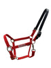 Nylon Halter w/Breakaway Leather Crown