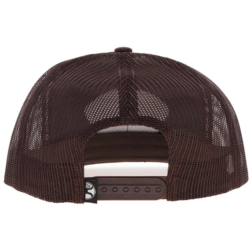 Hooey® Cap Snap Back "Cavvy" Hat Punchy Brown w/Multi Color Patch