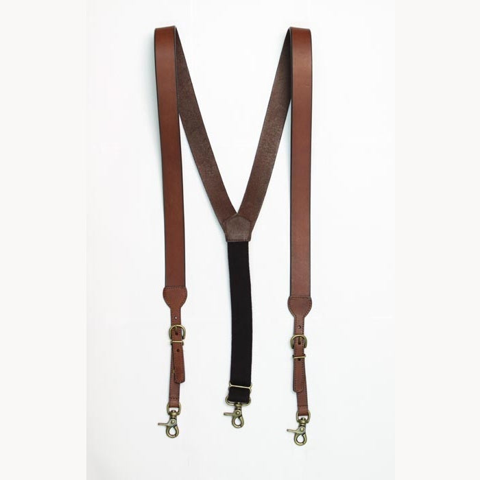 HDX Leather Gallus Suspenders