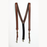 HDX Leather Gallus Suspenders