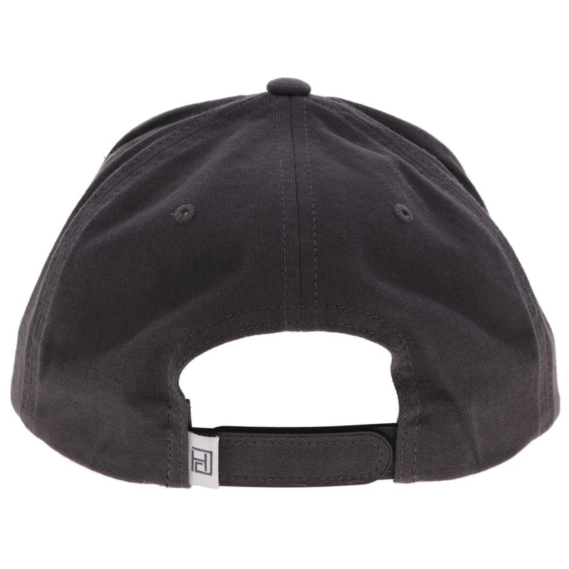 Hooey® Cap Snap Back "Western Swing" Hat Grey w/ White Embroidery Logo