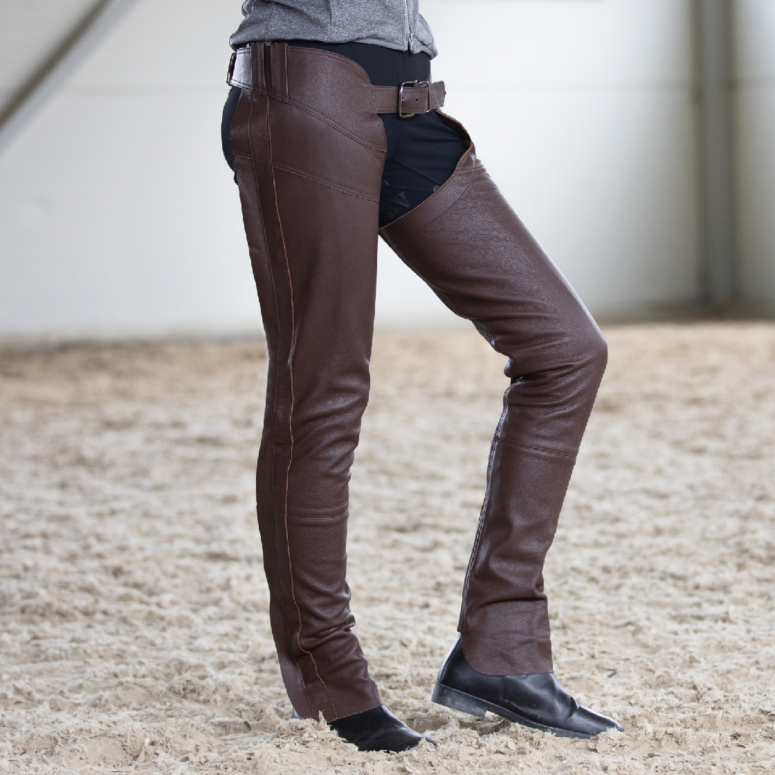 Horze "Blake" Leather Full Length Riding Chaps