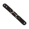AWST Leather Snaffle Bit Bracelets - Brown