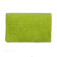 Turn-Two Equine Rainbow Wool Saddle Blanket - Lime