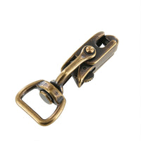 Brass Swivel Snap w/ Locking Jaw - Solid Brass