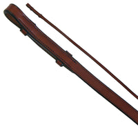 Exselle Elite Smooth Curb Plain Leather Reins - 1/2