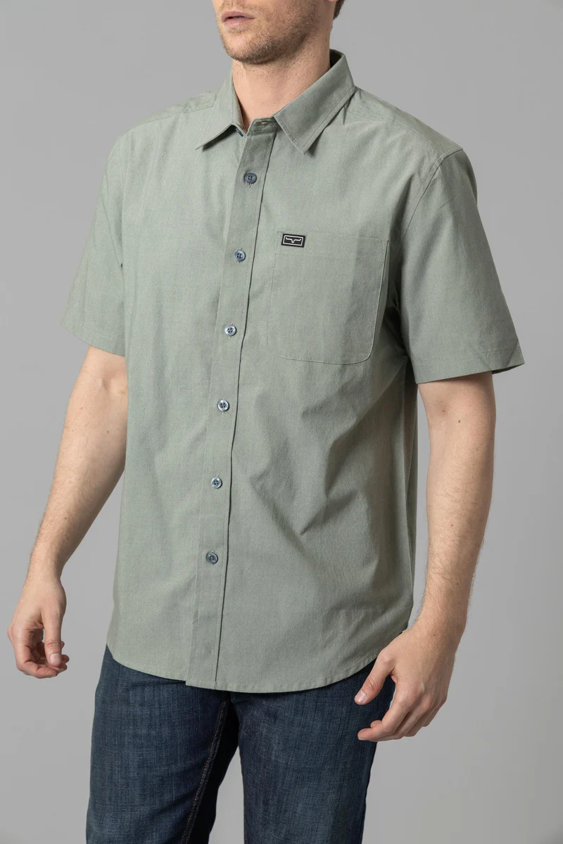 Kimes® Men's "Linville" Short Sleeve Western Dress Shirt