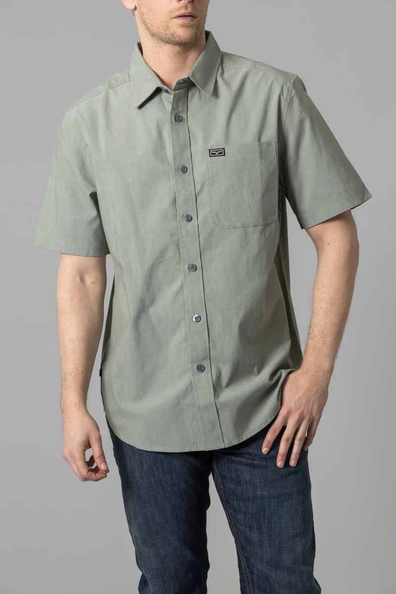 Kimes® Men's "Linville" Short Sleeve Western Dress Shirt