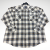 MWG® Men's Long Sleeve Flannel Western Shirt - Natural