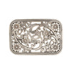 Nocona Ladies Rectangle Floral Filigree Buckle