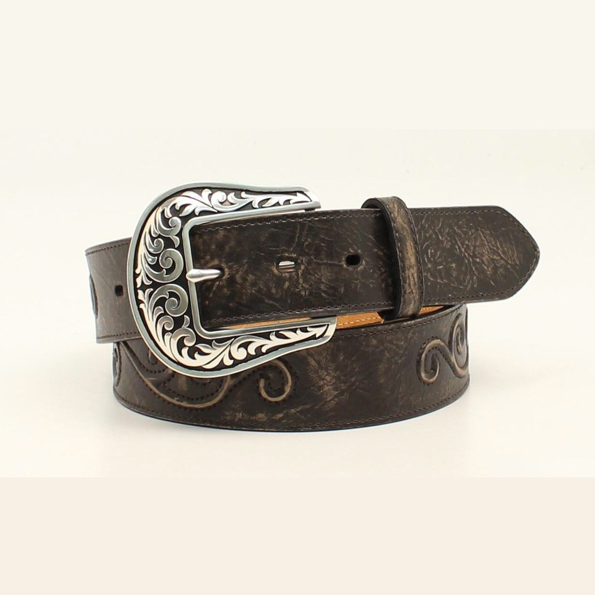 Nocona Ladies Scroll Western Belt