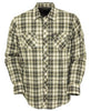 The Outback Trading Company Thermal Lined Shirt - Grey Plaid