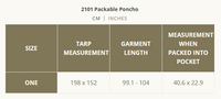 Outback Trading Company® Packable Poncho