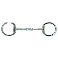 Flat Ring Eggbutt French Link Snaffle