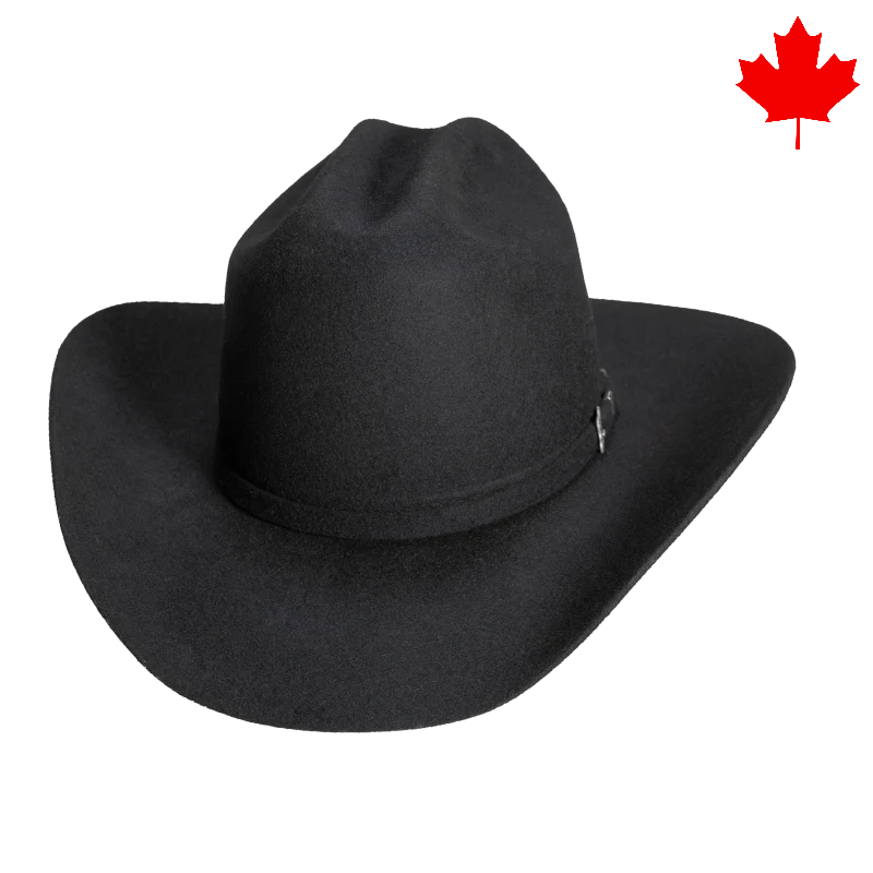 Roper Black Western Hat