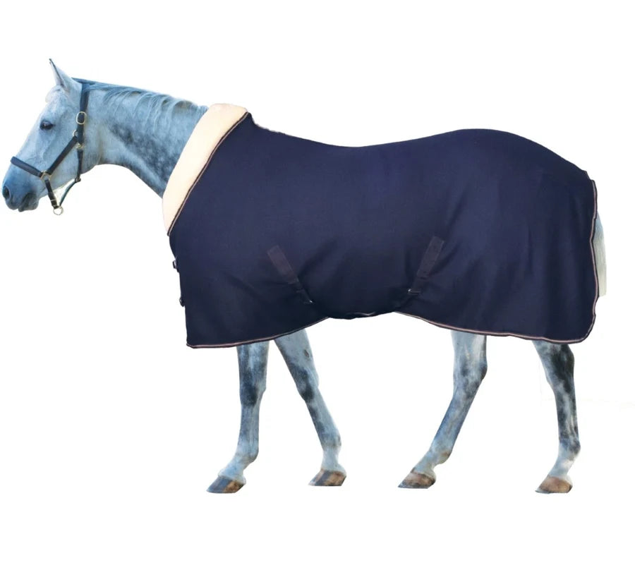 Super Lux Fleece Rug Cooler With Roll Down Neck