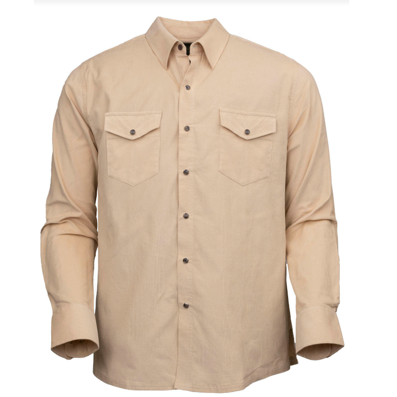 Outback Trading Company® Men's "Bryce" Western Shirt - Tan