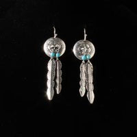 Silver Strike Silver Dream Catcher Earrings
