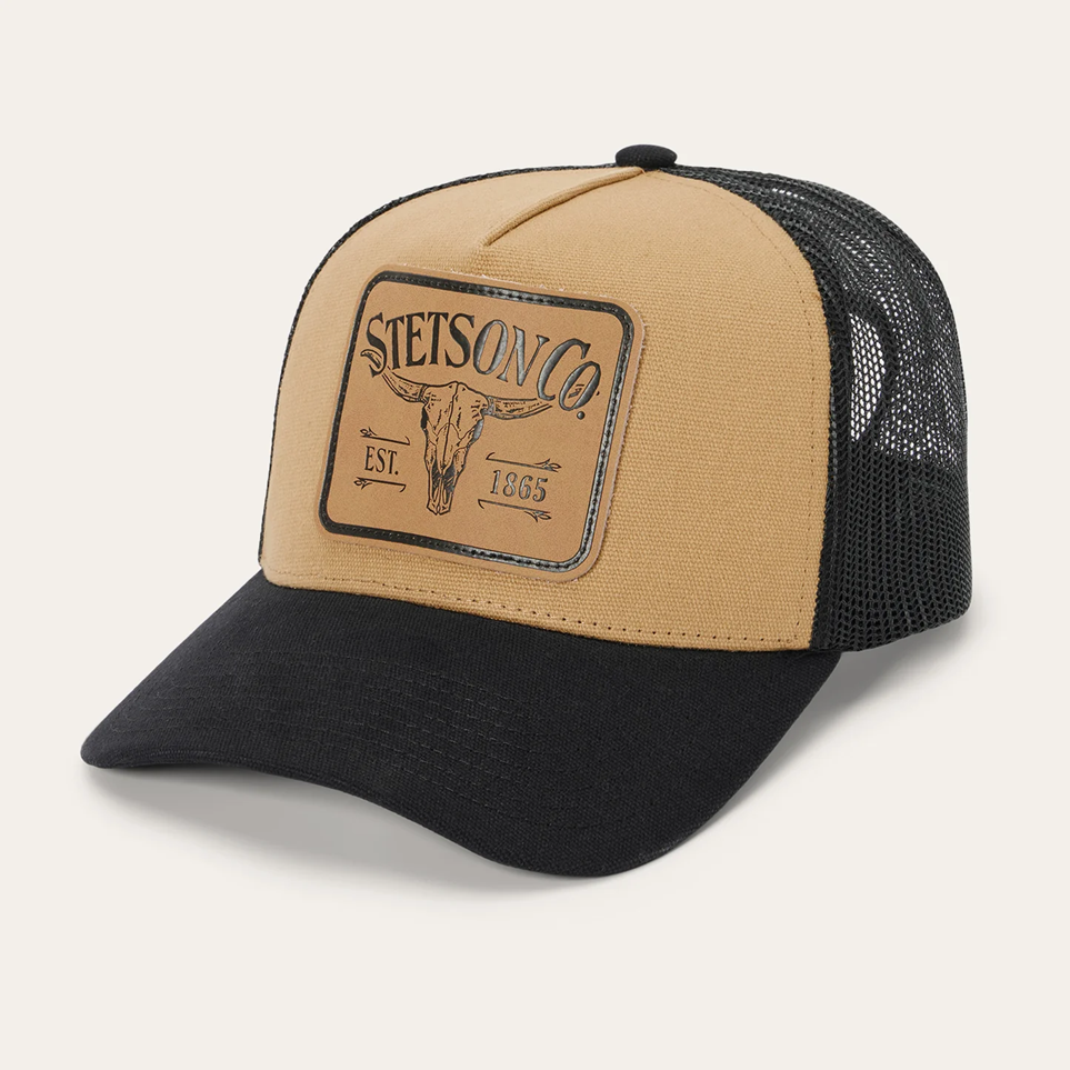 Stetson® "Longhorn Patch" Trucker Ball Cap