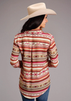 Stetson® Women's Long Sleeve Western Shirt - Aztec