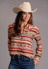 Stetson® Women's Long Sleeve Western Shirt - Aztec