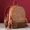 Trinity Ranch Hair-On Cowhide Mini Backpack
