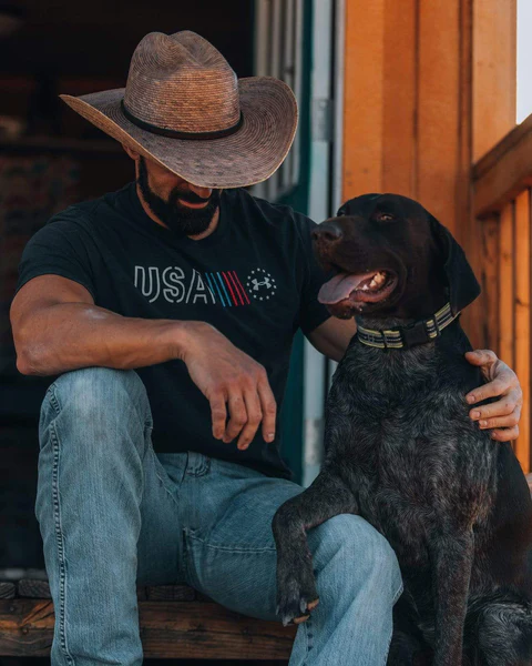 The Outback Trading Company "Red River" Western Straw Hat
