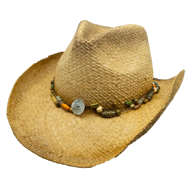 The Outback Trading Company "Sassafras" Western Straw Hat