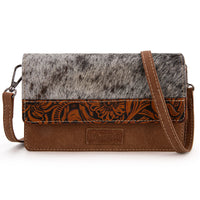 Wrangler Western Crossbody Cowhide Purse