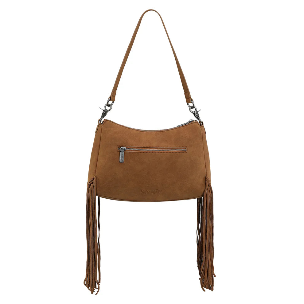 Wrangler Fringe Buckle Hobo Bag