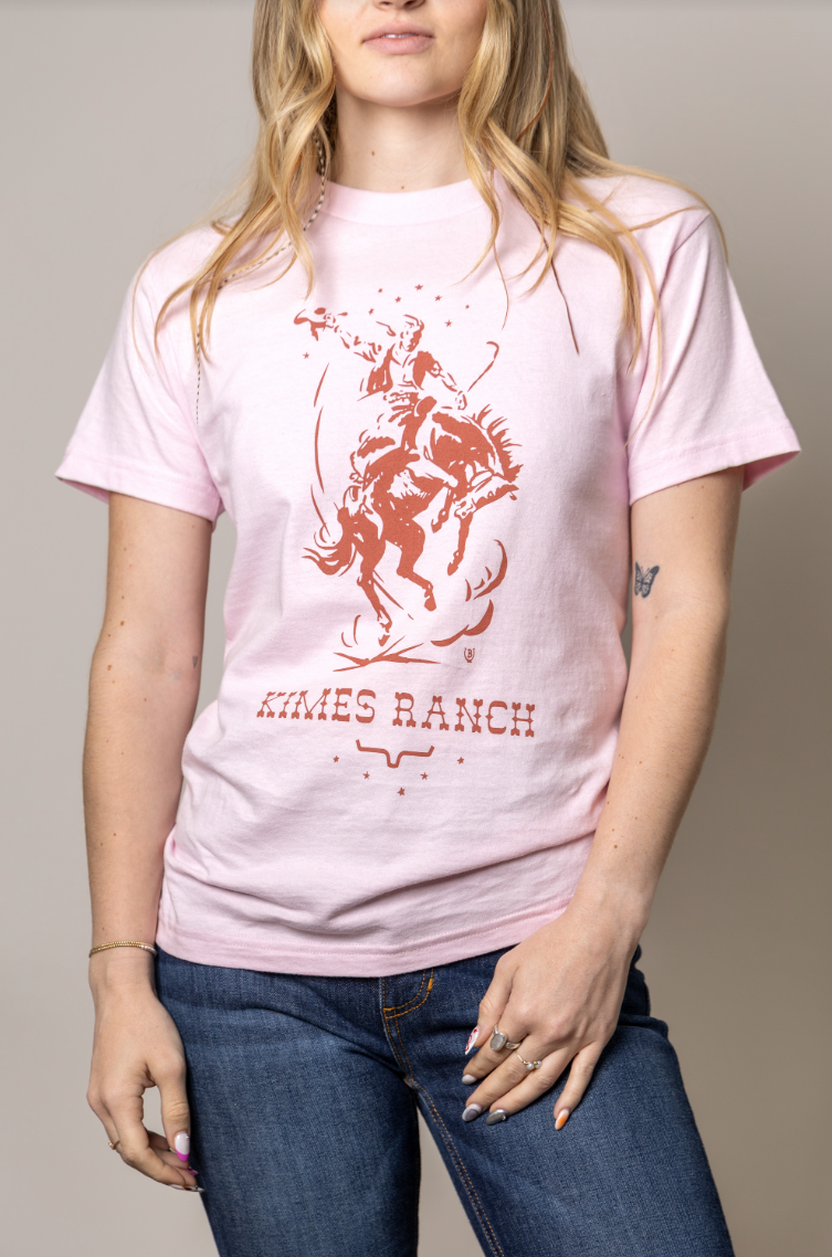 Kimes® Women's "Lucky B Saddle Bronc" T-Shirt